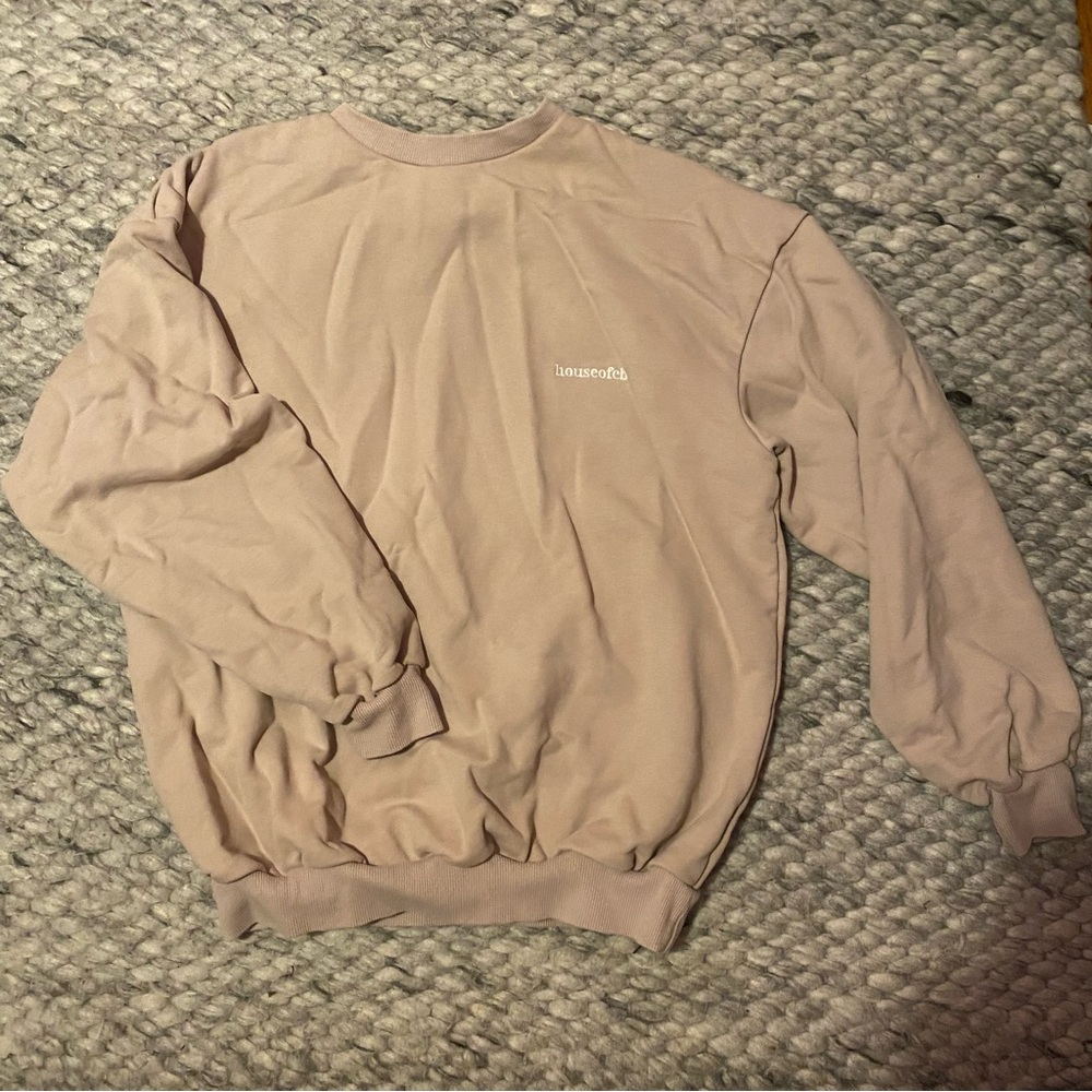 House of CB beige crewneck